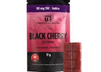 Black Cherry THC Indica Gummies for sale